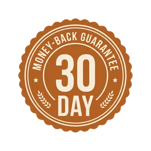 30 day money-back guarantee